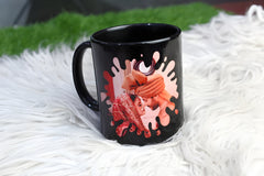 Black Shine Mug Stylish Glossy Ceramic Coffee Mug for Home & Office